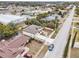 Aerial view of a single-Gathering home and surrounding neighborhood at 15958 Adobe Dr, Hudson, FL 34667