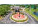 Community hall entrance with Sun City Center Veterans Memorial at 1809 Wolf Laurel Dr, Sun City Center, FL 33573