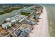 Aerial view of beachfront homes and community at 19915 Gulf Blvd # 303, Indian Shores, FL 33785