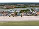 Aerial view of beachside community with beautiful beach at 19915 Gulf Blvd # 303, Indian Shores, FL 33785