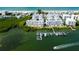 Waterfront community with private boat docks and lush landscaping at 19915 Gulf Blvd # 303, Indian Shores, FL 33785