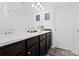 Elegant bathroom with double vanity and walk-in shower at 19915 Gulf Blvd # 303, Indian Shores, FL 33785