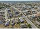 Aerial view of the community, showing streets and homes at 243 Linger Ln, Sun City Center, FL 33573