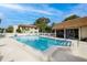 Inviting community pool with ample deck space at 2750 E Bay Dr # 1E, Largo, FL 33771