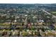 Wide aerial view of the property and surrounding area at 2930 49Th S Ter, St Petersburg, FL 33712