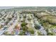 Aerial image showcasing home and surrounding neighborhood at 3303 Bainbridge Dr, Holiday, FL 34691