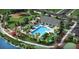 Community features a resort-style pool, playground, and clubhouse at 35234 Gravelly Dr, Zephyrhills, FL 33541