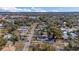 Wide aerial view showing home and neighborhood at 37620 Howard Ave, Dade City, FL 33525