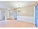 Bright dining room with tile floors and wainscoting at 4020 Concord Way, Plant City, FL 33566