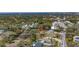 Aerial view of property showing its location and neighborhood at 4646 W Longfellow Ave, Tampa, FL 33629