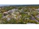 Aerial view of home and surrounding neighborhood at 4646 W Longfellow Ave, Tampa, FL 33629