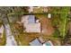 Aerial view of property highlighting its size and lot at 4646 W Longfellow Ave, Tampa, FL 33629