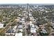 Wide aerial view of a city neighborhood at 600 30Th N St, St Petersburg, FL 33713