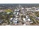 Aerial perspective of a city neighborhood and streets at 600 30Th N St, St Petersburg, FL 33713