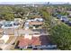 Aerial view of a house and surrounding area at 600 30Th N St, St Petersburg, FL 33713