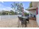 Outdoor patio with seating area and brick pavers at 600 30Th N St, St Petersburg, FL 33713