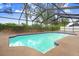 Relaxing screened pool perfect for summer at 6543 Spanish Moss Cir, Tampa, FL 33625