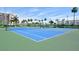 Two well-maintained tennis courts at 7600 Sun Island S Dr # 804, South Pasadena, FL 33707