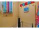 Laundry room with beach accessories at 800 S Gulfview Blvd # 101, Clearwater Beach, FL 33767