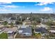 Aerial view of the house and neighborhood, highlighting its location at 9100 52Nd N Way, Pinellas Park, FL 33782