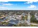 Aerial view of the house and neighborhood, showcasing its location at 9100 52Nd N Way, Pinellas Park, FL 33782