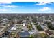 Aerial view of a home in a residential neighborhood at 9100 52Nd N Way, Pinellas Park, FL 33782