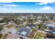 Aerial view of the house and neighborhood, highlighting its location at 9100 52Nd N Way, Pinellas Park, FL 33782