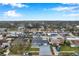 Aerial view showing the house and the surrounding neighborhood at 9100 52Nd N Way, Pinellas Park, FL 33782