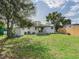 House and large backyard with wooden fence at 10463 118Th Ave, Largo, FL 33773