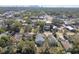 Wide aerial view of the home and surrounding area at 111 W Ida St, Tampa, FL 33603