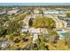 Aerial view of the community and ocean at 11485 Oakhurst Dr # 1100-312, Largo, FL 33774