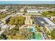 Aerial view of community pool and grounds at 11485 Oakhurst Dr # 1100-312, Largo, FL 33774