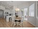 Bright breakfast nook with sliding door access to patio at 19145 Cherry Rose Cir, Lutz, FL 33558