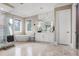 Modern bathroom boasts a freestanding tub and walk-in shower at 2623 S Parkview St, Tampa, FL 33629