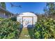 Outdoor shed surrounded by greenery at 3075 Rosery Ne Rd, Largo, FL 33771