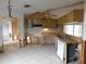 Kitchen needing complete renovation, showing damage at 3202 Cullendale Dr, Tampa, FL 33618