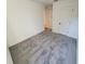 Bright bedroom with gray carpeting at 3418 Eagle Pass St, North Port, FL 34286