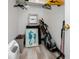 Closet with shelving, golf clubs, and artwork at 3475 41St S Ter # 215, St Petersburg, FL 33711