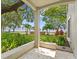 Relaxing covered patio with scenic waterfront views at 3507 Bayshore Blvd # 102, Tampa, FL 33629