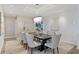 Elegant dining room with chandelier and hardwood floors at 3507 Bayshore Blvd # 102, Tampa, FL 33629