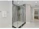 Spa-like shower with glass enclosure and modern tile at 3507 Bayshore Blvd # 102, Tampa, FL 33629