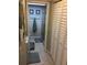 Clean bathroom with shower and linen closet at 3717 46Th S Ave # 2, St Petersburg, FL 33711