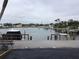 Private dock with access to the waterway, offering scenic views of the waterfront community at 3717 46Th S Ave # 2, St Petersburg, FL 33711