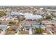 Aerial showing a house with pool, near a large commercial building at 4024 Jib Sail Ct, New Port Richey, FL 34652