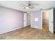 Bedroom with ceiling fan and closet at 4024 Jib Sail Ct, New Port Richey, FL 34652