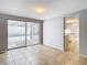 Dining room with tile floors and view of the pool and kitchen at 4024 Jib Sail Ct, New Port Richey, FL 34652