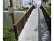 Exterior footbridge over canal at 4575 Cove Cir # 904, Madeira Beach, FL 33708