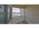 Private balcony overlooking the water at 4625 Mirabella Ct, St Pete Beach, FL 33706