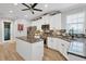 Modern kitchen with stainless steel appliances and granite countertops at 5716 Colony Glen Rd, Lithia, FL 33547