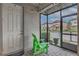 Relaxing screened porch with patio furniture and view of the neighborhood at 5716 Colony Glen Rd, Lithia, FL 33547